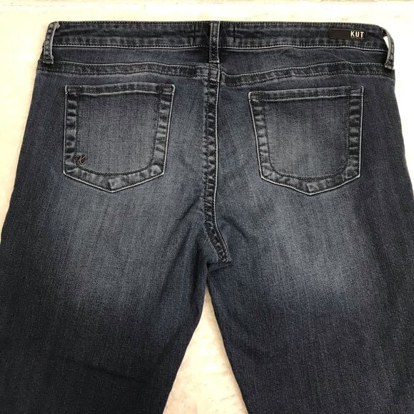 Kut from the Kloth Dark Wash Straight Leg Jeans - Picture 6 of 8